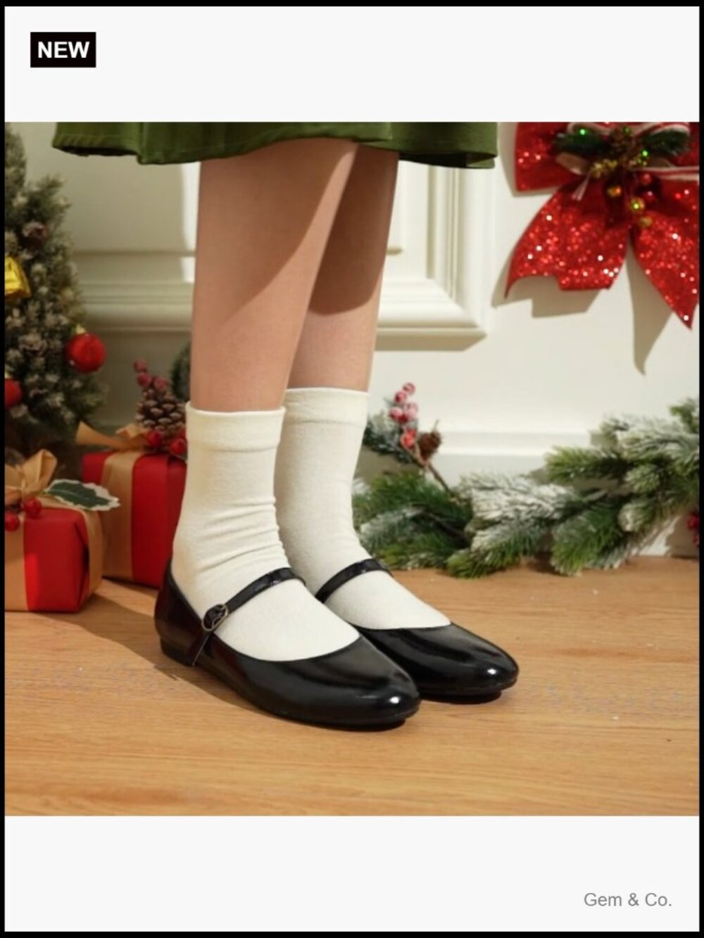 Women's Mary Jane Ballet Flats Ankle Strap Dressy Comfortable Shoes - Picture 6 of 7